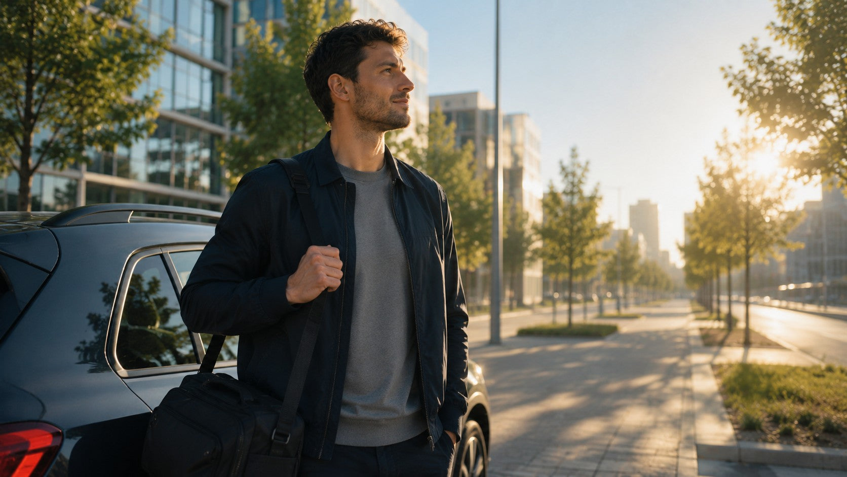 Frischer Start nach der Autofahrt mit New Car FRESH Duftanhänger von ScanTheDrop