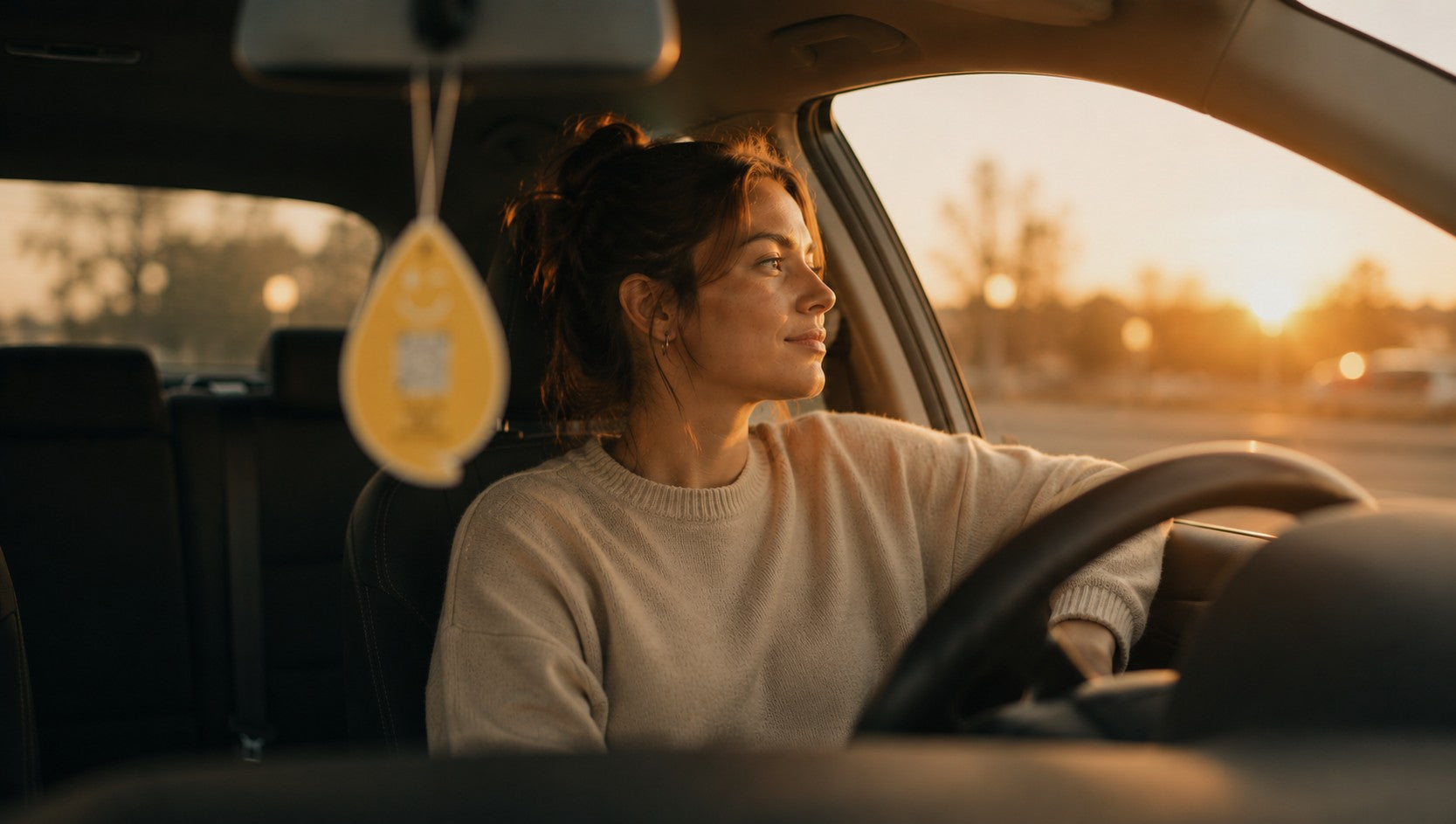 Auto-Duftanhänger Vanilla CALM für entspannte Momente und Ruhe im Auto
